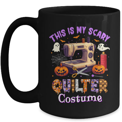 This Is My Scary Quilter Costume Halloween For Mom Grandma Mug | teecentury
