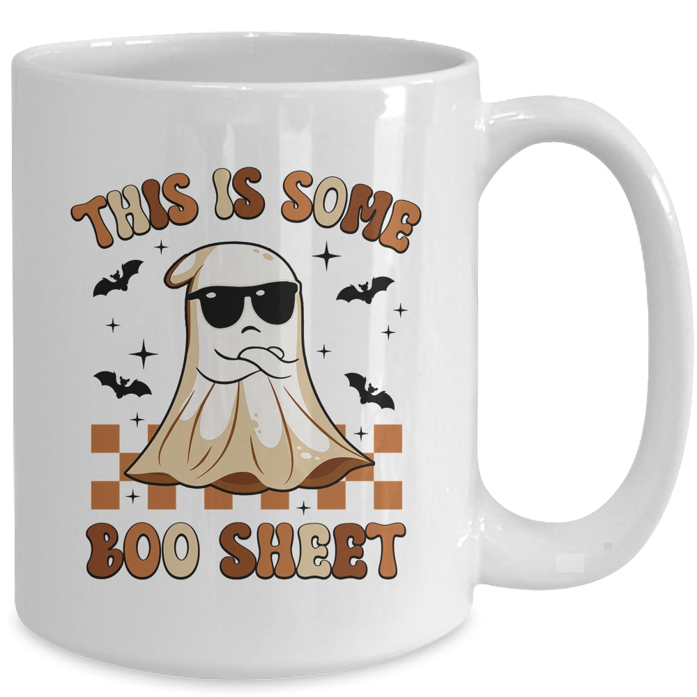 This Is Some Boo Sheet Halloween Ghost Funny Gifts Men Women Mug | teecentury