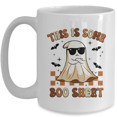 This Is Some Boo Sheet Halloween Ghost Funny Gifts Men Women Mug | teecentury