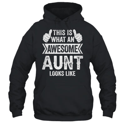 This Is What An Awesome Aunt Looks Like Mothers Day Cool Shirt & Tank Top | teecentury