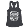 This Is What An Awesome Aunt Looks Like Mothers Day Cool Shirt & Tank Top | teecentury