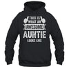 This Is What An Awesome Auntie Looks Like Mothers Day Cool Shirt & Tank Top | teecentury