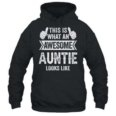 This Is What An Awesome Auntie Looks Like Mothers Day Cool Shirt & Tank Top | teecentury