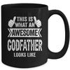 This Is What An Awesome Godfather Fathers Day Cool Mug | teecentury