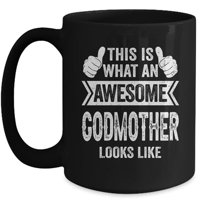 This Is What An Awesome Godmother Mothers Day Cool Mug | teecentury