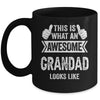 This Is What An Awesome Grandad Looks Like Fathers Day Cool Mug | teecentury