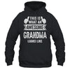 This Is What An Awesome Grandma Looks Like Mothers Day Cool Shirt & Tank Top | teecentury