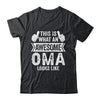 This Is What An Awesome Oma Looks Like Mothers Day Cool Shirt & Tank Top | teecentury