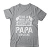 This Is What An Awesome Papa Looks Like Fathers Day Cool Shirt & Hoodie | teecentury