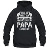 This Is What An Awesome Papa Looks Like Fathers Day Cool Shirt & Hoodie | teecentury