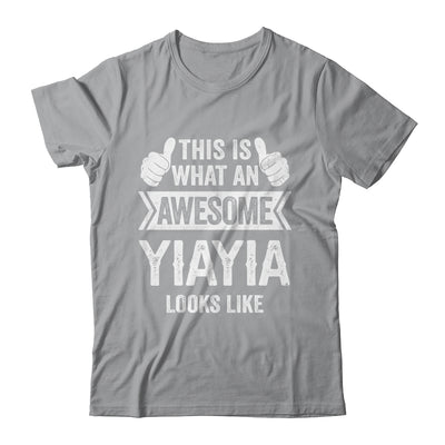 This Is What An Awesome Yiayia Looks Like Mothers Day Cool Shirt & Tank Top | teecentury