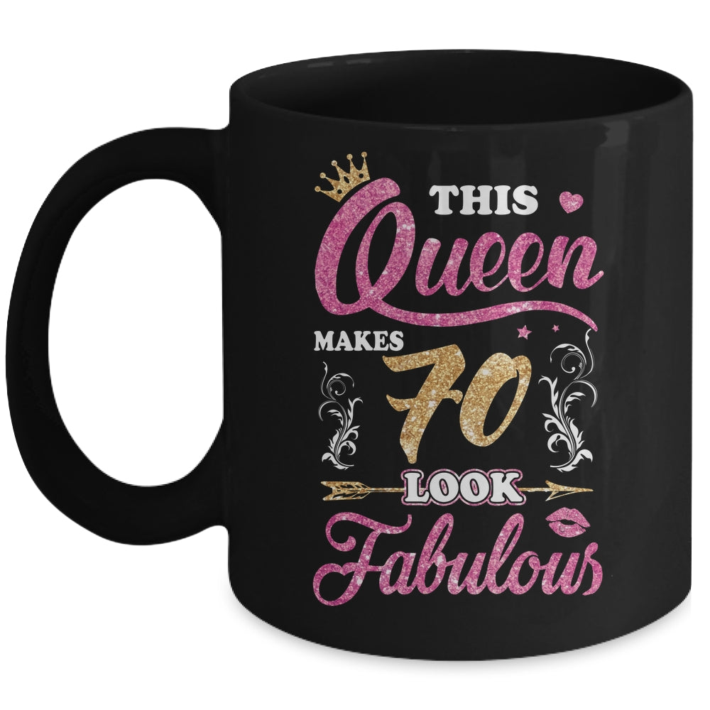 This Queen Makes 70 Look Fabulous 1956 70th Birthday Mug | teecentury