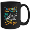 This Week I Don't Give A Ship Funny Vacation Cruise Trip Mug | teecentury