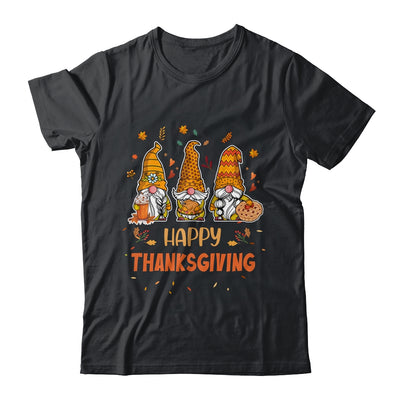 Three Gnomes Happy Thanksgiving Autumn Fall Pumpkin Spice Shirt & Hoodie | teecentury
