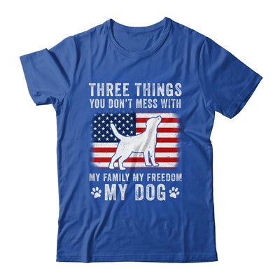 Three Things You Don't Mess With Funny Dog Mom Dad Lover Shirt & Tank Top | teecentury