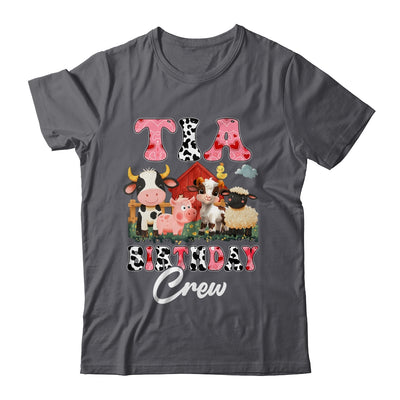Tia Birthday Crew Farm Cow Birthday Boy Girl Family Shirt & Hoodie | teecentury