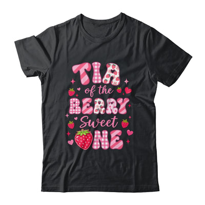 Tia Of The Berry Sweet One Strawberry First Birthday Shirt & Hoodie | teecentury