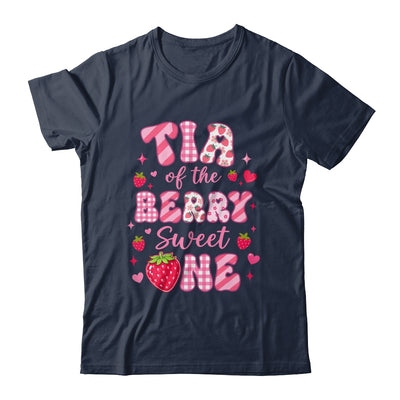 Tia Of The Berry Sweet One Strawberry First Birthday Shirt & Hoodie | teecentury