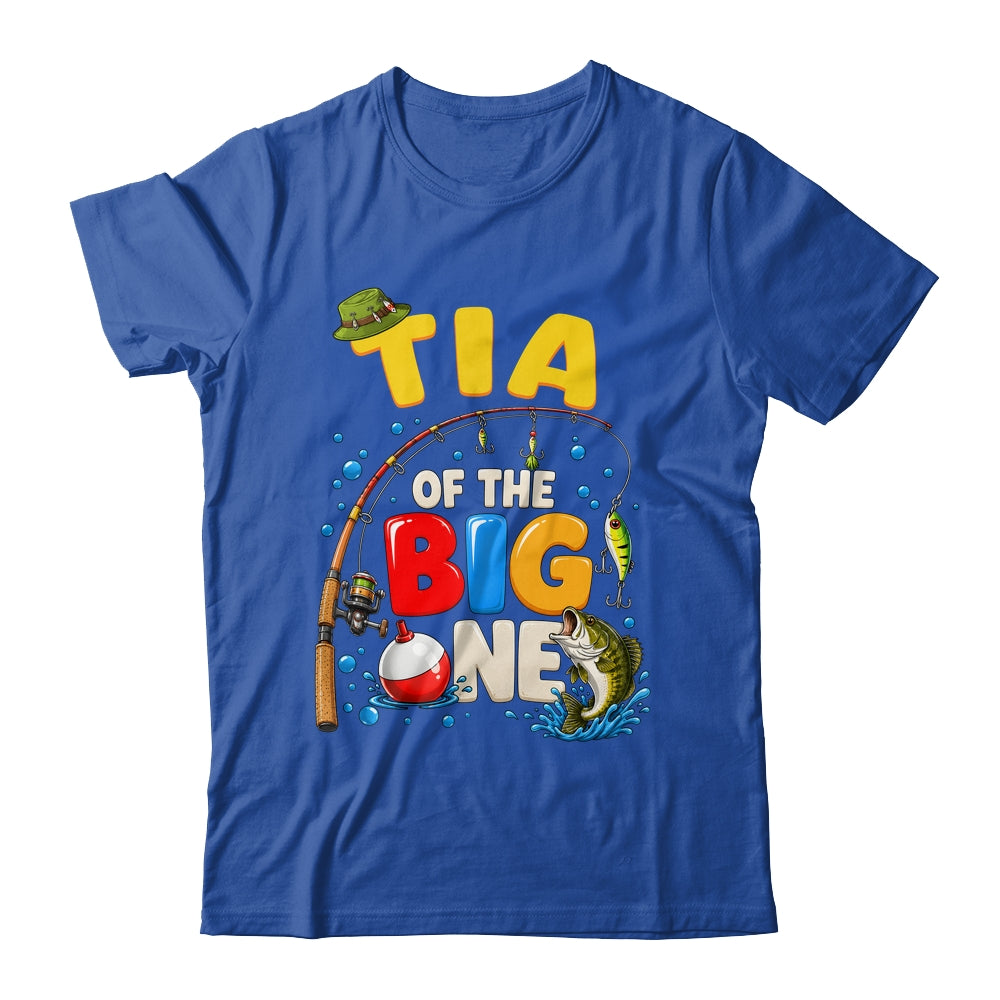 Tia Of The Big One Fishing Birthday Boy Family Party Shirt & Hoodie | teecentury