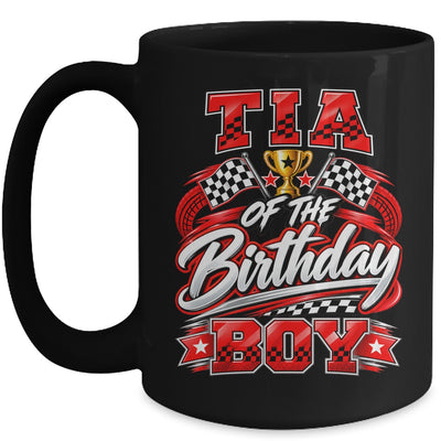 Tia Of The Birthday Boy Race Car Family Pit Crew Mug | teecentury