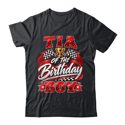 Tia Of The Birthday Boy Race Car Family Pit Crew Shirt & Hoodie | teecentury