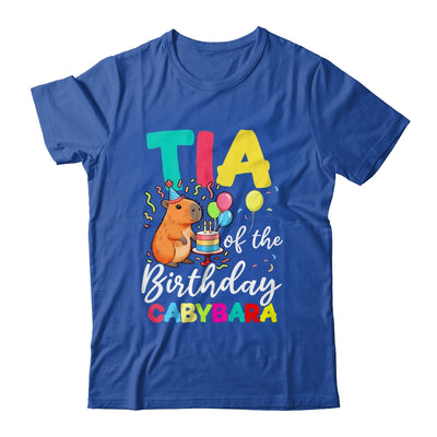 Tia Of The Birthday Capybara Girl Bday Party Family Shirt & Hoodie | teecentury