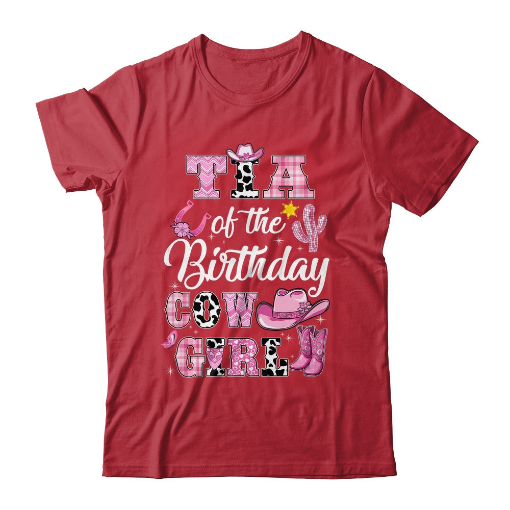 Tia Of The Birthday Cow Girl Western Cowgirl 1st Birthday Shirt & Hoodie | teecentury