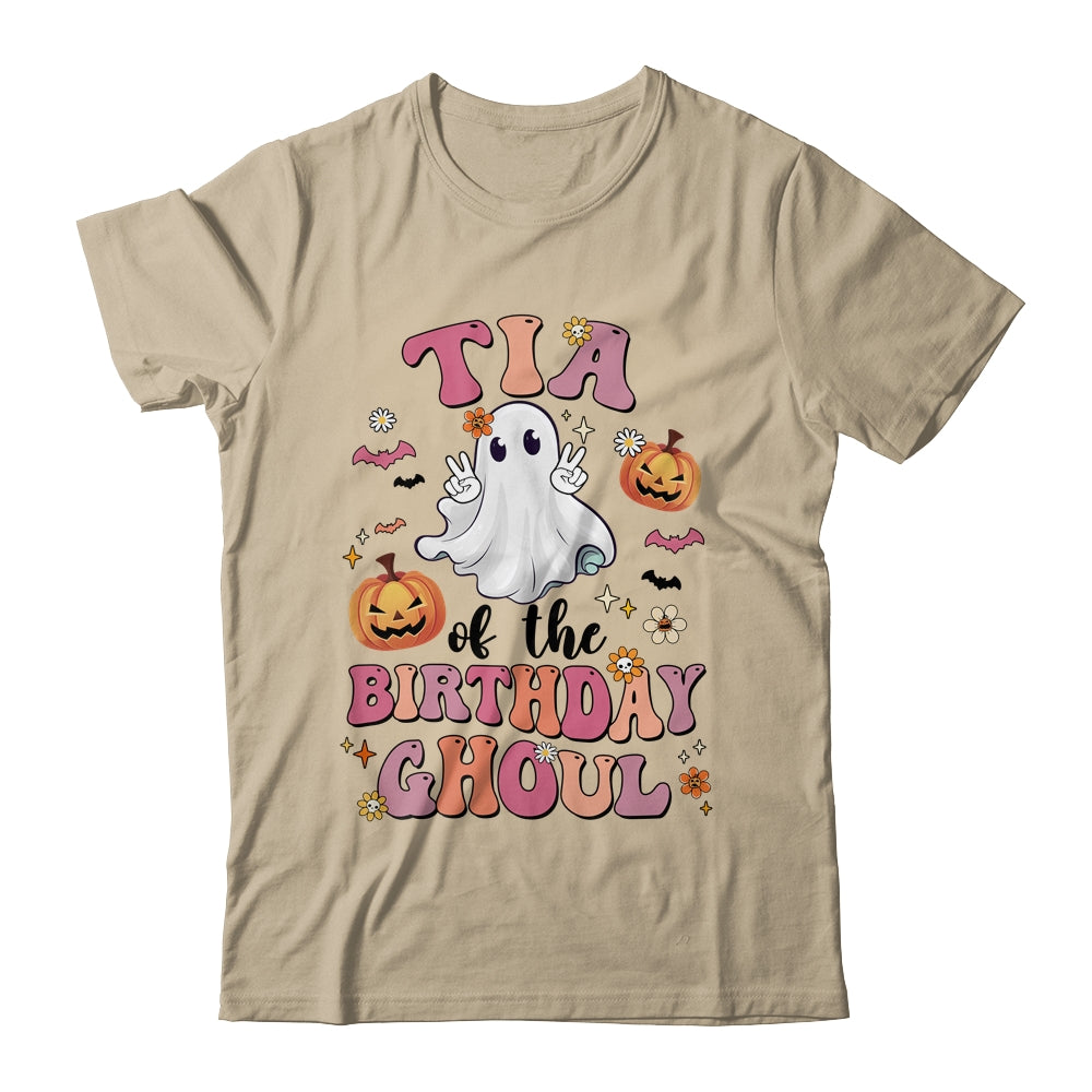 Tia Of The Birthday Ghoul Halloween Bday Boys Girls Ghost Shirt & Hoodie | teecentury