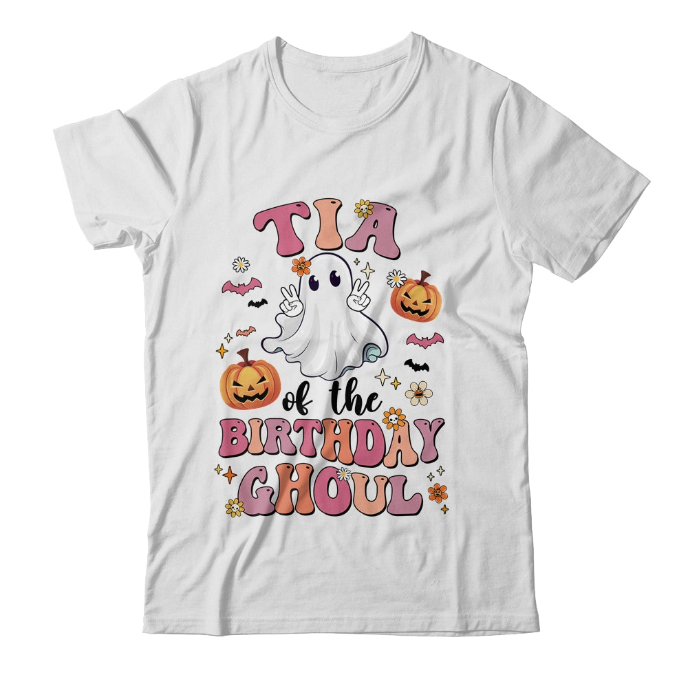 Tia Of The Birthday Ghoul Halloween Bday Boys Girls Ghost Shirt & Hoodie | teecentury