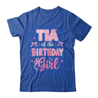 Tia Of The Birthday Girl Matching Pink Coquette Bow Shirt & Hoodie | teecentury