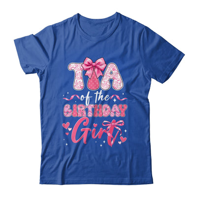 Tia Of The Birthday Girl Pink Coquette Bow Family Shirt & Hoodie | teecentury