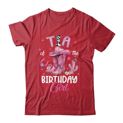 Tia Of The Birthday Girl Pink Cowgirl Western Cow Girl Shirt & Hoodie | teecentury