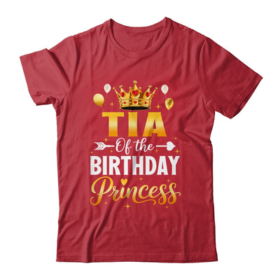 Tia Of The Birthday Princess Birthday Girl Family Kid Shirt & Hoodie | teecentury