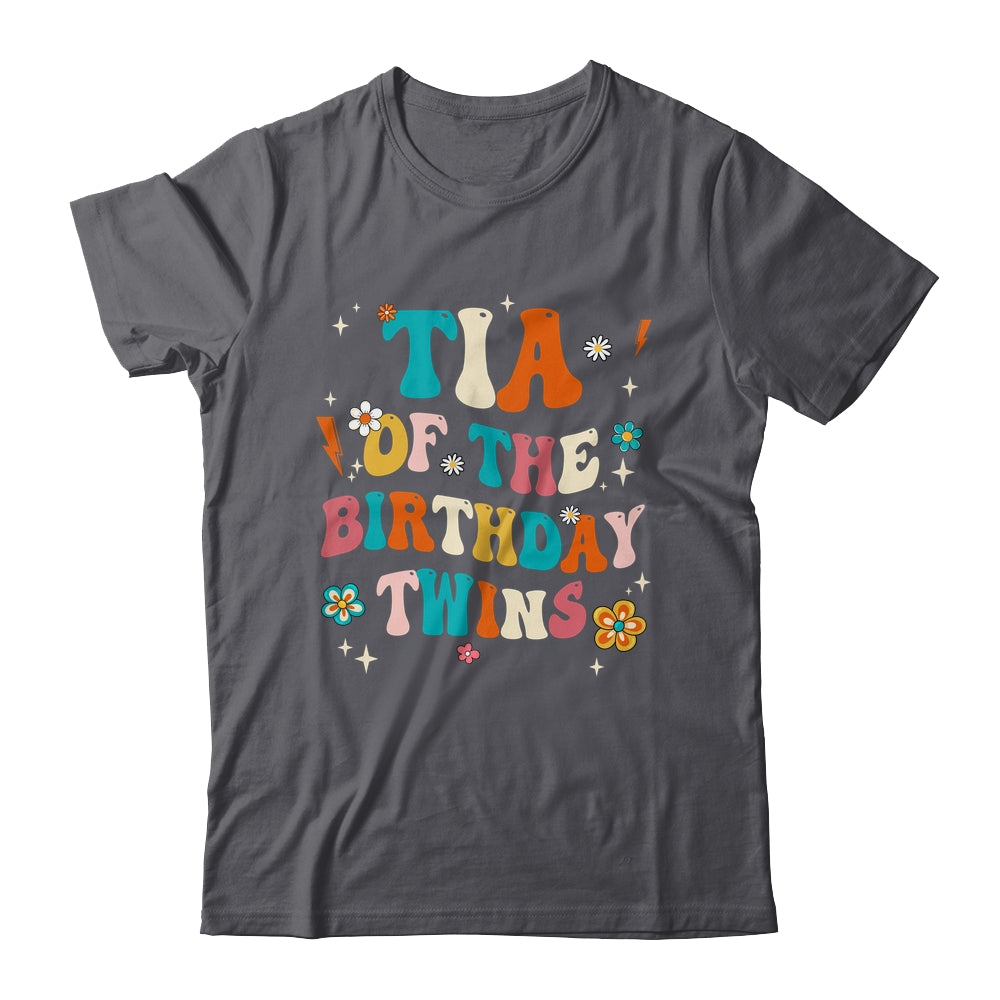 Tia Of The Birthday Twins Boys Girls Party Retro Bday Shirt & Hoodie | teecentury