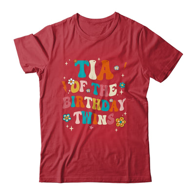 Tia Of The Birthday Twins Boys Girls Party Retro Bday Shirt & Hoodie | teecentury