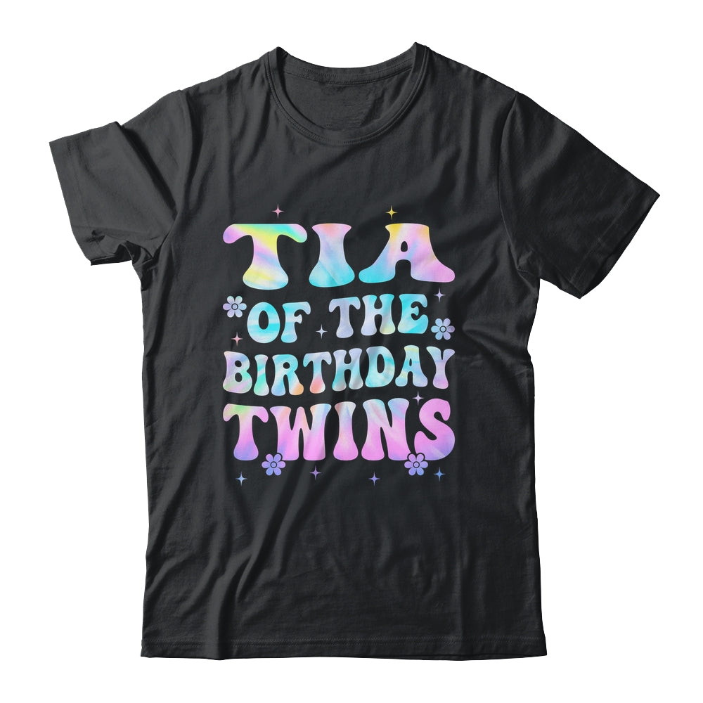 Tia Of The Birthday Twins Girls Kids Party Retro Bday Shirt & Hoodie | teecentury