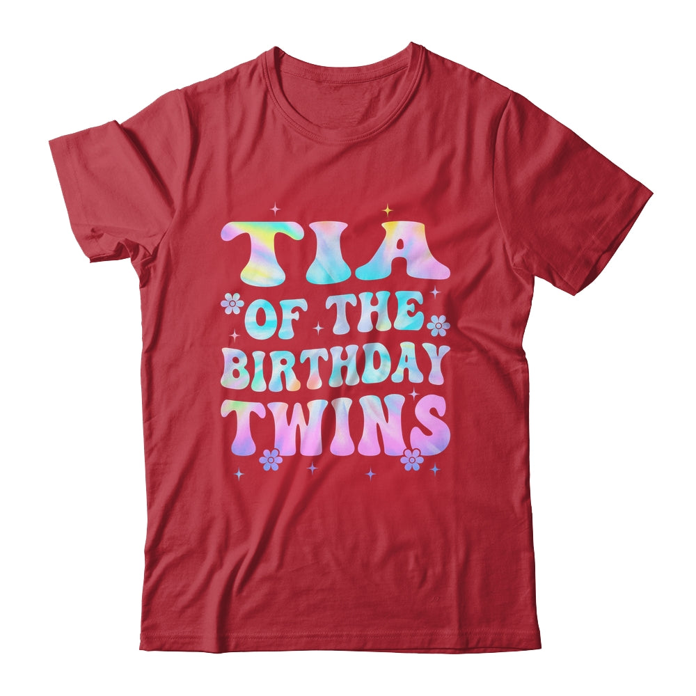 Tia Of The Birthday Twins Girls Kids Party Retro Bday Shirt & Hoodie | teecentury