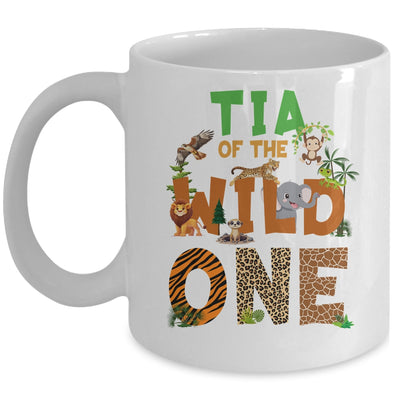 Tia Of The Birthday Wild One Safari Birthday Boy Family Mug | teecentury