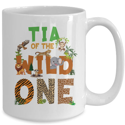 Tia Of The Birthday Wild One Safari Birthday Boy Family Mug | teecentury