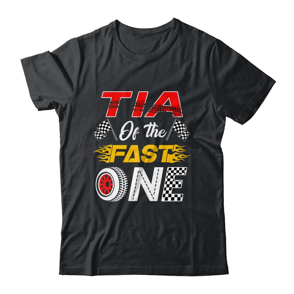 Tia Of The Fast One 1st Birthday Race Car Family Shirt & Hoodie | teecentury