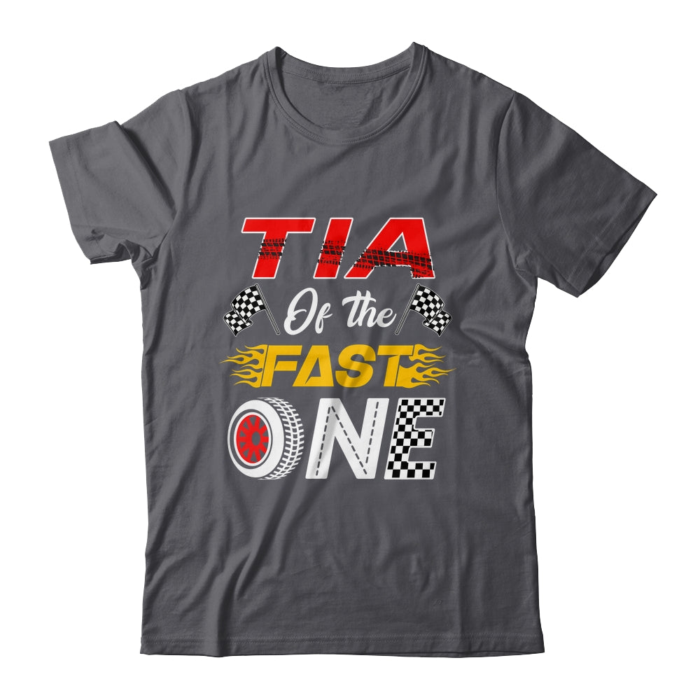 Tia Of The Fast One 1st Birthday Race Car Family Shirt & Hoodie | teecentury