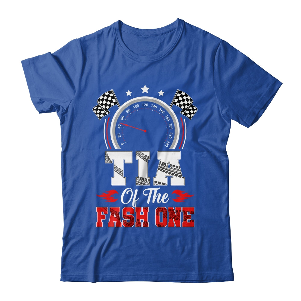 Tia Of The Fast One 1st Birthday Racing Car Family Shirt & Hoodie | teecentury