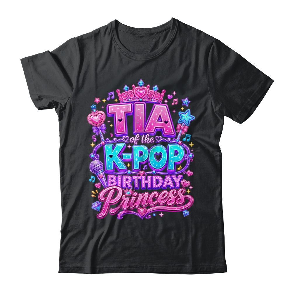 Tia Of The K-Pop Birthday Princess Korean Music Lovers Shirt & Hoodie | teecentury