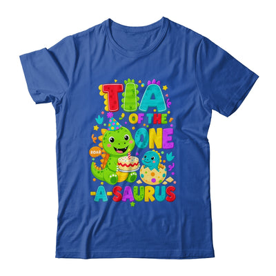 Tia Of The One-A-Saurus 1St Birthday Boy T-Rex Dinosaur Shirt & Hoodie | teecentury