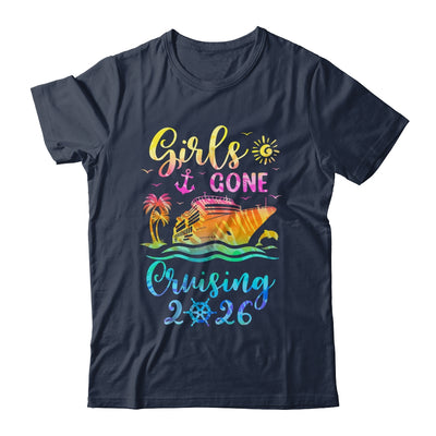 Tie Dye Cruising Squad Girls Gone Cruising 2026 Summer Trip Shirt & Tank Top | teecentury