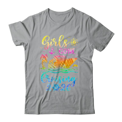 Tie Dye Cruising Squad Girls Gone Cruising 2026 Summer Trip Shirt & Tank Top | teecentury