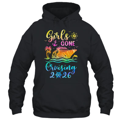 Tie Dye Cruising Squad Girls Gone Cruising 2026 Summer Trip Shirt & Tank Top | teecentury