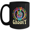 Tie Dye Peace Sign Love Groovy Hippie Party For Women Girls Mug | teecentury