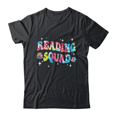 Tie Dye Reading Squad Girls Boys Cute Reading Teacher Shirt & Tank Top | teecentury