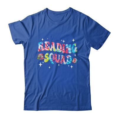 Tie Dye Reading Squad Girls Boys Cute Reading Teacher Shirt & Tank Top | teecentury